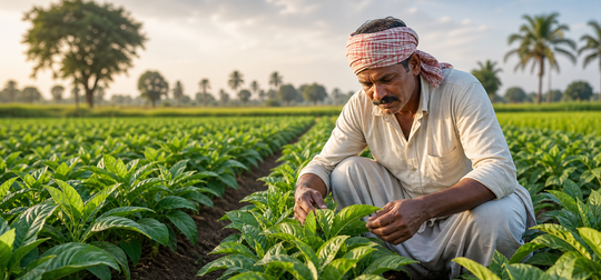 Indian agriculture field